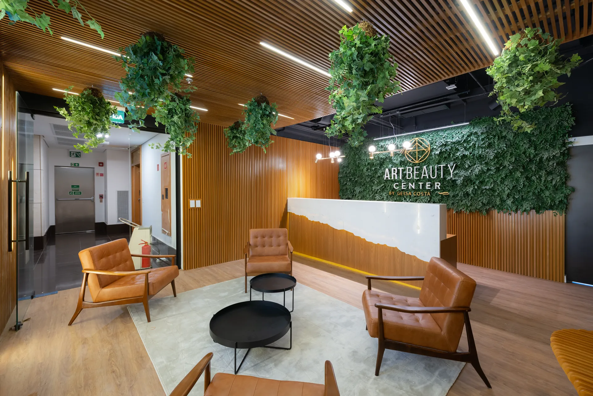 Sala de atendimento do Art Beauty Center